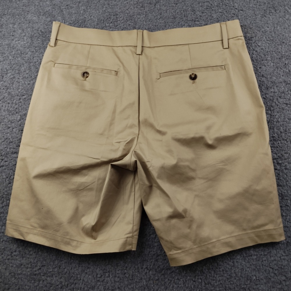 Banana Republic Cotton Shorts Mens 34 Chino Khaki Tan EUC - Picture 7 of 7